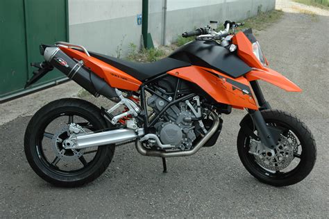Customs services and international tracking provided. KTM 950-990 SUPERMOTO - Magnum Series "Bolt-On" twin ...