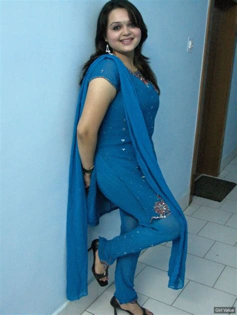 Indian Girl In Blue Salwar Kameez Indian Girls S Girls Salwar Kameez