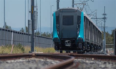 Australias First Fully Automated Metro System Receives First Trains