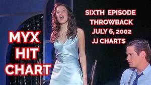 Sixth Episode Myx Hit Chart July 6 2002 Jj Charts Youtube