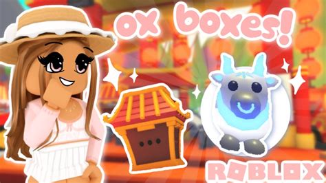 Roblox Opening Ox Boxes In Adopt Me To Get A Metal Ox 🤑 Grace K
