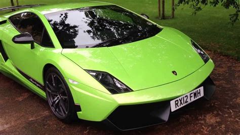 My Brand New Lamborghini Superleggera Gallardo Lime Green Super Car