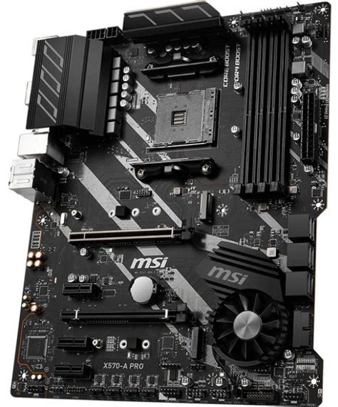 Msi motherboards feature excellent power design with solid and heavy heatsink. Buy MSI MPG X570-A PRO Motherboard | Motherboards ...