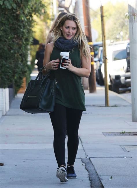 Hilary Duff Street Style Out In West Hollywood Celebmafia