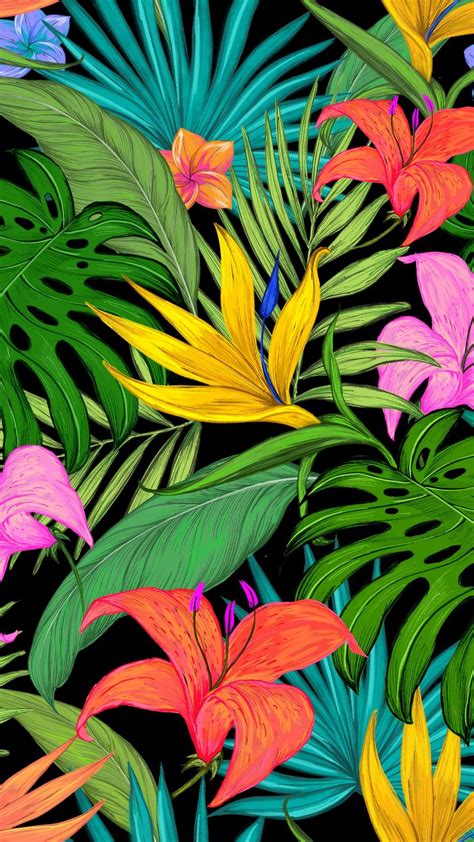 Tropical Flowers Tumblr Wallpapers Top Free Tropical Flowers Tumblr