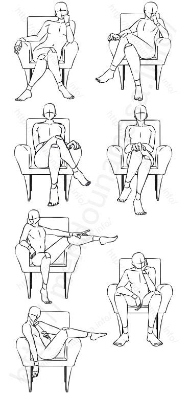 38 Ideas Drawing Poses Sitting Art Reference
