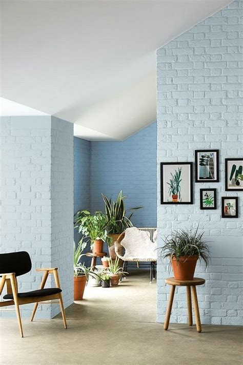 10 Unique Interior Brick Wall Paint Ideas For A Stylish Look Wall Wallpaint Wallpaintingi