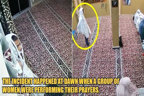 Aksi Pencuri Terekam Cctv Masjid Nyamar Dengan Mukena Menyusup Ke