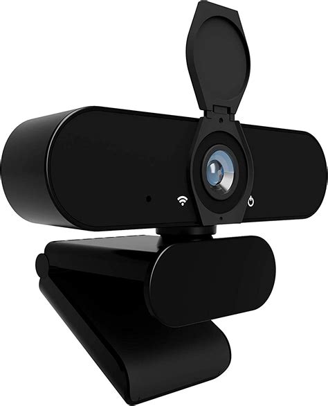 Nov8tech Webcam With Microphone And Privacy Cover Full Hd 1080p30fps