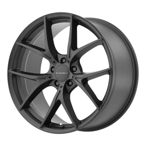Kmc Wishbone Satin Black Wheels For 2013 2013 Toyota Sienna 18x8 35