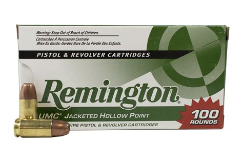Remington 9mm 115 Gr Jhp Umc 100box Sportsmans Outdoor Superstore