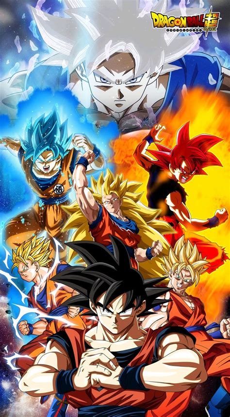 Set this wallpaper and reflect the love for dragonball z. Goku #- #All #Forms, #Dragon #Ball #Super #- # #Ball # # ...