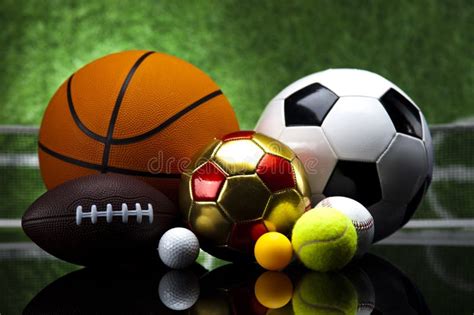 Sports Equipment Detail Stock Image Image Of Collage 65052293