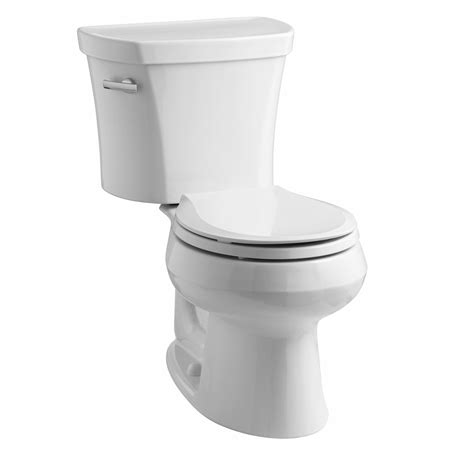Kohler Wellworth Gpf Water Efficient Round Two Piece Toilet Seat