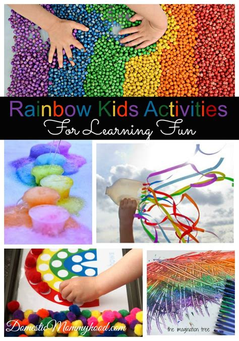 Rainbow Kids Activities For Learning Fun Domestic Mommyhood