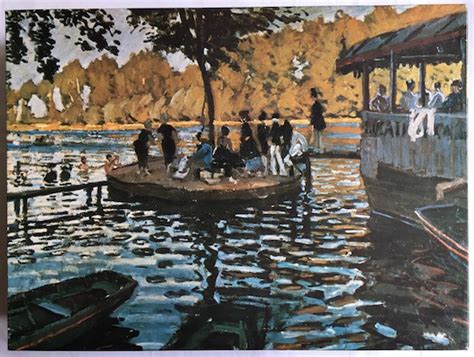 750 Art Master Of Chelsea La Grenouillère Claude Monet Rare Puzzles