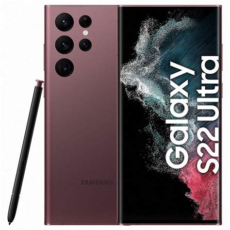 Samsung Galaxy S22 Ultra 256go Bordeaux • Mediazone Maroc