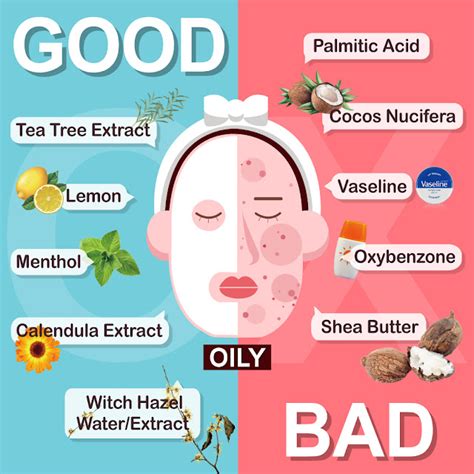 What Are Good Or Bad Ingredients For Oilysensitivedry Skin Putihtalk