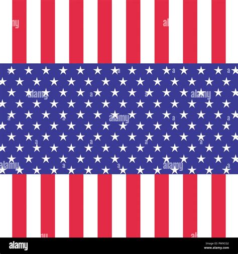 American Flag Pattern Background Isolated Icon Stock Vector Image And Art
