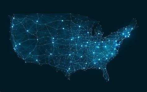 Usa Map Digital