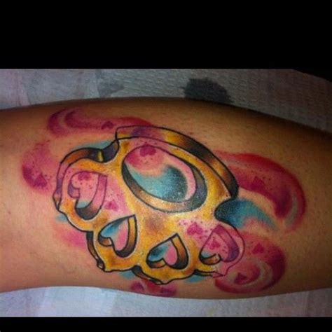 Pin By Marisa Loredo On Tattoos Brass Knuckle Tattoo Tattoos Brass