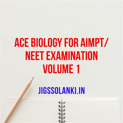 Ace Biology For Aipmt Neet Vol 1 Jigssolanki