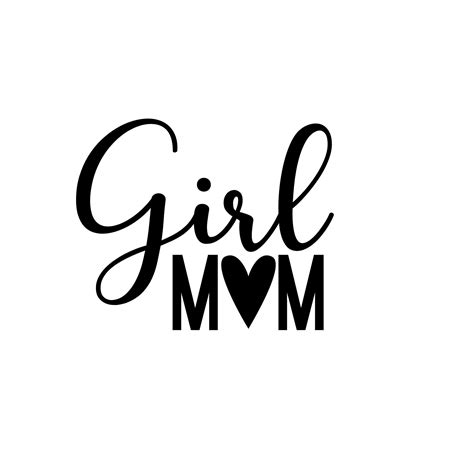 Girl Mom Vinyl Decal Yeti Cups Laptops Cars Mom Car Yeti Cup