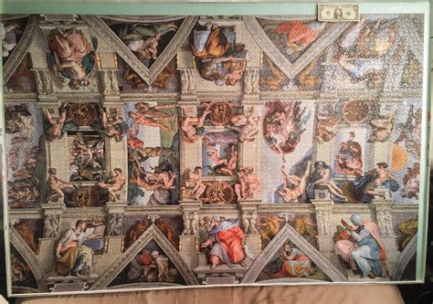 Sistine Chapel Ravensburger 5000pc Dollar For Scale Rjigsawpuzzles