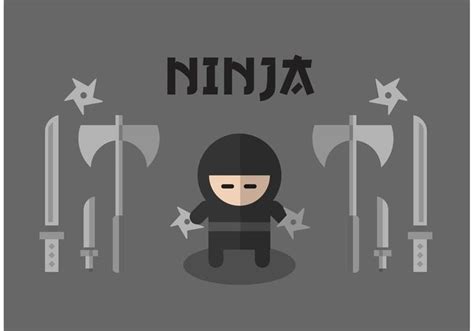 Ninja Vector Set Download Free Vector Art Stock Graphics And Images