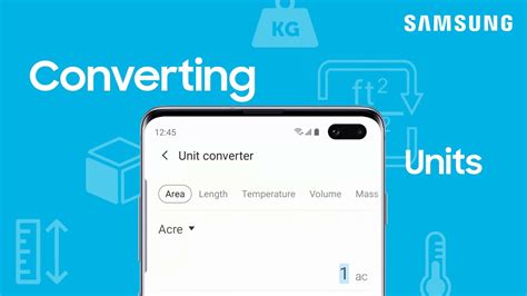 How To Use The Unit Converter Features On Your Galaxy Phones