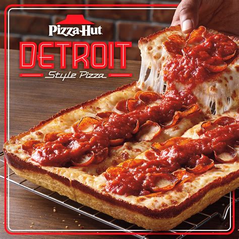 Back By Popular Demand - Pizza Hut® Detroit-Style Returns Nationwide