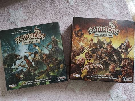 Zombicide Black Plague Wulfsburg Expansion New Board Game Hobbies