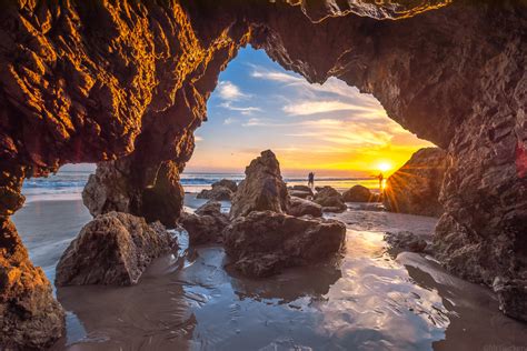 Malibu Sea Cave High Res Malibu Landscape Seascape Sunset Malibu Sea