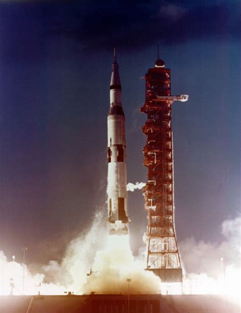 Unmanned Apollo 4 Launch On Nov 9 1967 Space