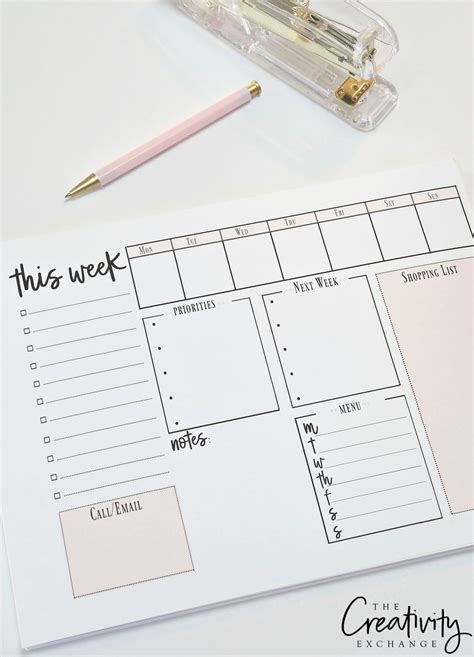 Free Weekly To Do List Printable 247 Moms