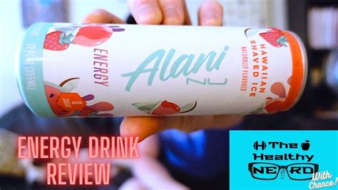 Alani Nu Energy Hawaiian Shaved Ice Energy Drink Review Youtube