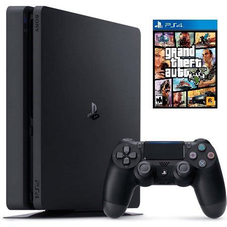 Ships from and sold by lightyears lab（nextday delivery available）. Sony PlayStation 4 1TB Slim Console Bundle with Grand ...