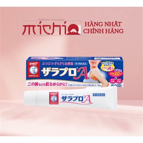 Auth Zaraporo Rohto Japan Folliculitis Cream 35g Date 20242025