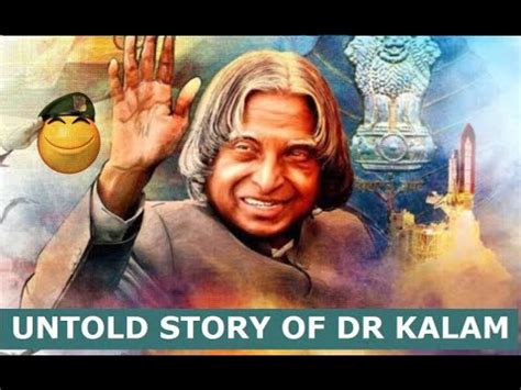 Dr Abdul Kalam Untold Story In Tamil The Topfavourites Youtube