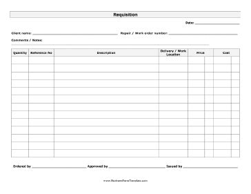 requisition form template  printables corporate brochure design