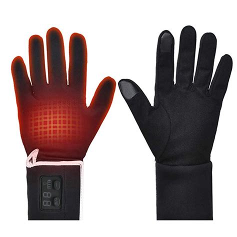 Azk Battery Powered Heating Gloves Electric Thin Heated Gloves