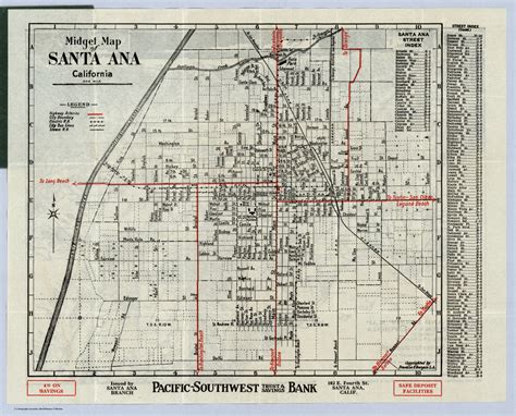Santa Ana California David Rumsey Historical Map Collection