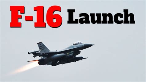 F 16 Launch At Osan Air Base Youtube