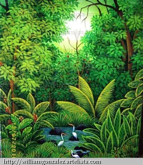Vegetacion Pichwai Paintings Wildlife Paintings Tropical Painting