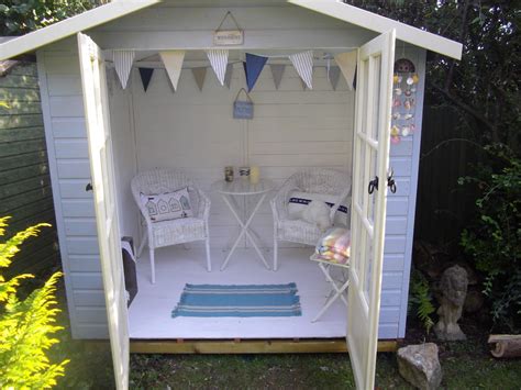 How To Create A Beach Hut Themed Summerhouse In Your Garden Or Yard