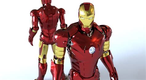 Iron Man 3d Model By Arminmod On Deviantart