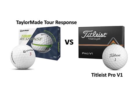 Taylormade Tour Response Vs Titleist Pro V1 Golf Balls Todays Golfer