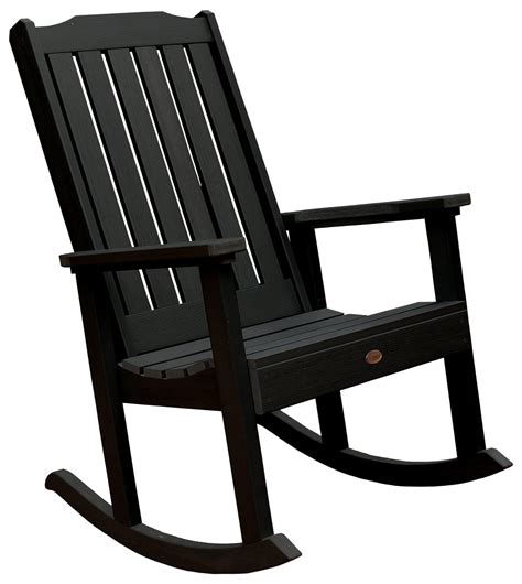 Highwood Lehigh Rocking Chair Black Ebay