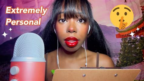 Asmr Asking You Extremely Personal Questions 📝🤫 Youtube