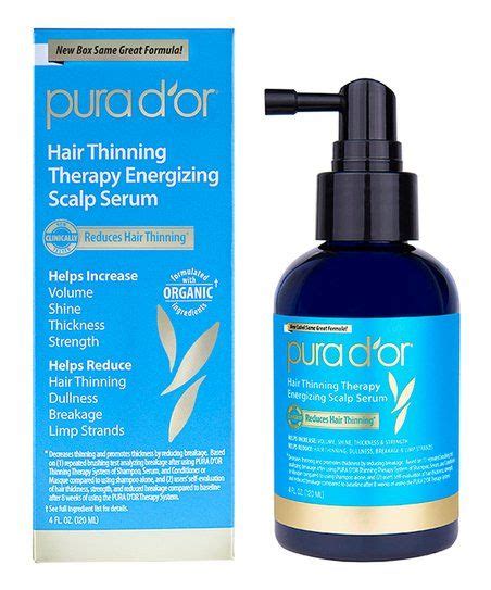 Pura Dor Argan Oil Hair Thinning Therapy Energizing Scalp Serum